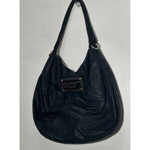 MARC BY MARC JACOBS Hilliar Hobo Nylon BLACK SHOULDER BAG *No Crossbody Strap